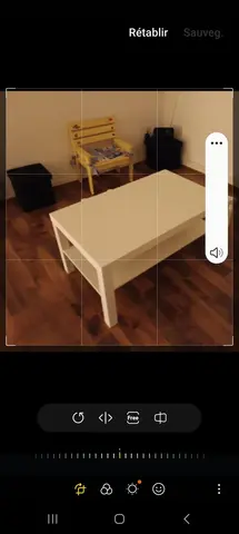Table basse blanche neuve