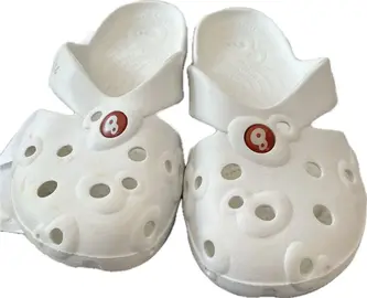 claquettes blanches