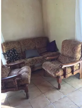 canapé + fauteuils