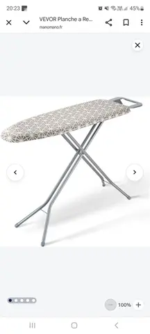 table à repasser