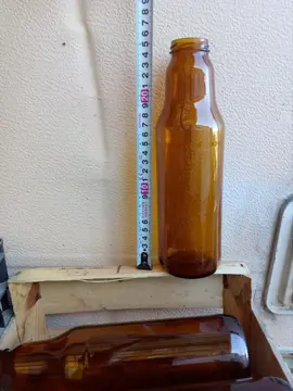lot bouteilles en verre 75cl