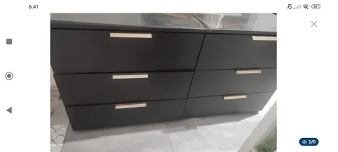commode 6 tiroirs
