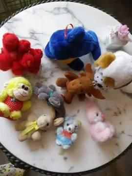 Lot de 9 peluches