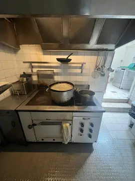 piano de cuisine charvet 4 feux + four