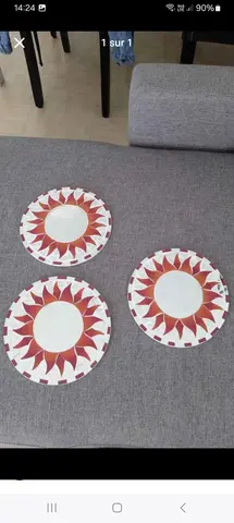 lot 3 petits miroirs mosaïque