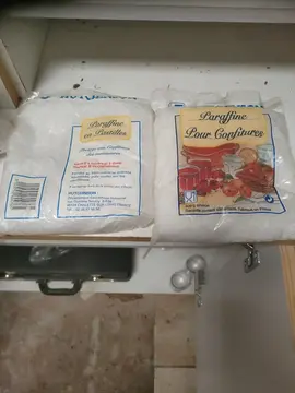 paraffine pour confiture