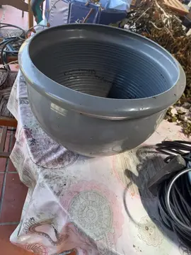 grand cache pot en plastique