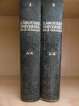 Larousse Universel en 2 volumes