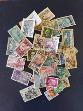 lot unique timbres Français anciens 4/7