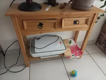 console en bois
