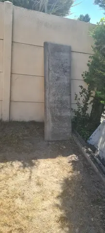 plaque béton.et poteau
