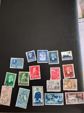 timbres Norvège 4.7.25 lot3