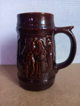 Chope bière 15 cms haut Pologne