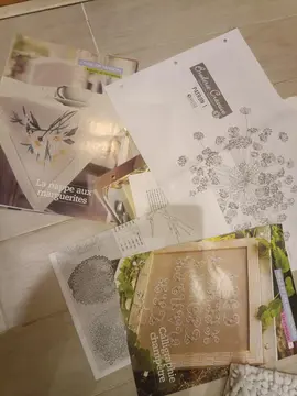 lot de patrons broderie