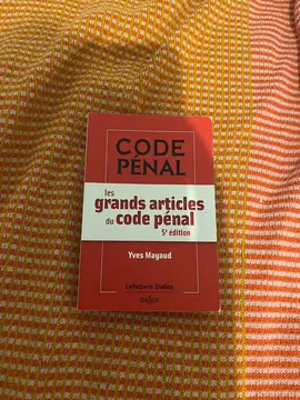 Les grands articles du code pénal
