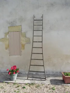 échelle de bois simple pour bricolage ou déco