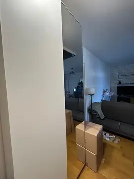 2 portes miroir IKEA ÅHEIM