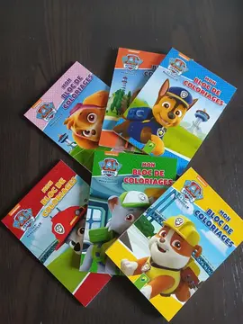 Blocs de coloriage Pat Patrouille