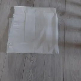 rideau de douche blanc