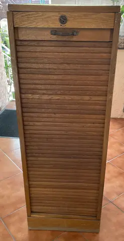 meuble classeur à rideau
