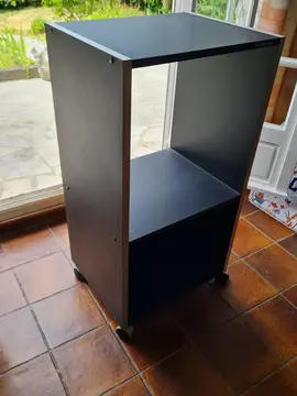 meuble hi-fi sur roulette