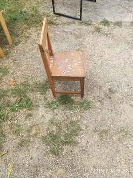 chaise bois enfant