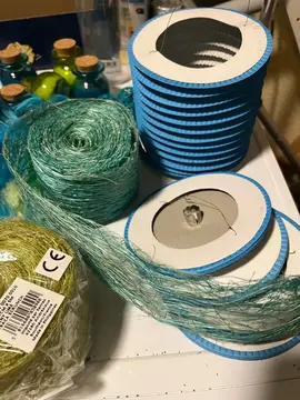 déco pour table et guirlande