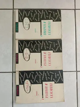 Livres d'exercices mathématiques classes préparatoires