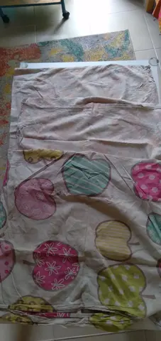 3 taies 60*60cm coton