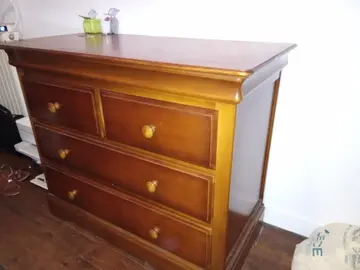 Commode en bois