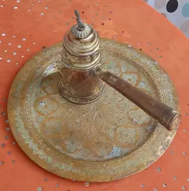 Plateau et verseuse style oriental