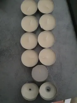 Bougies chauffe-plat