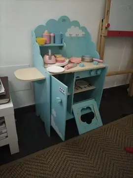 Cuisine en bois enfants