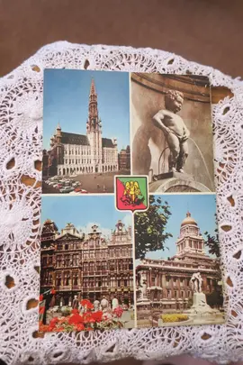 Ancienne carte postale BRUXELLES Années 70