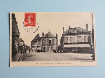 Carte postale ancienne LEVROUX (Indre)