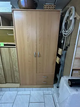 armoire 2 portes et de 2 tiroirs