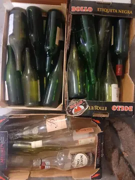 bouteilles en verre