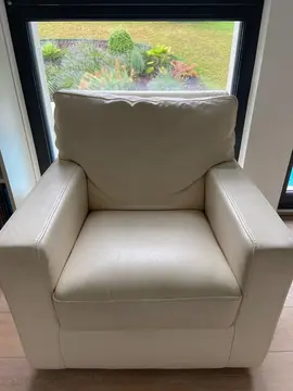 Fauteuil en cuir