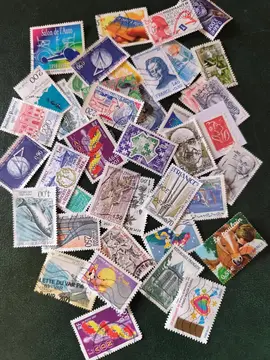 lot vrac timbres France 6/7