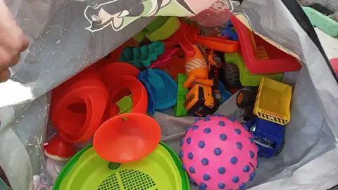 jeu de plage divers