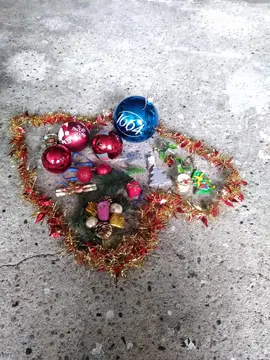 diverses petites décorations de Noël
