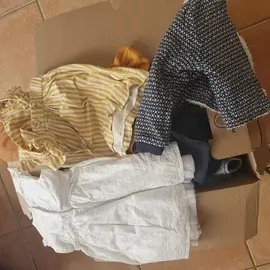 lots de vêtements filles 12 mois à 6 ans