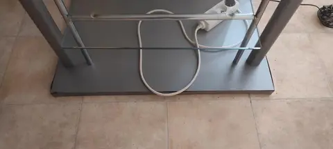 meuble tv en verre