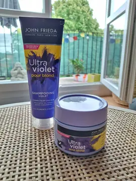 shampooing et masque ultra violet pour cheveux blonds