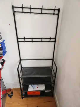 meuble porte manteau plastique