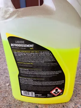 liquide de refroidissement