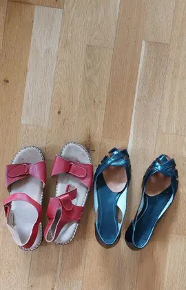 3 paires de chaussures femme taille 39