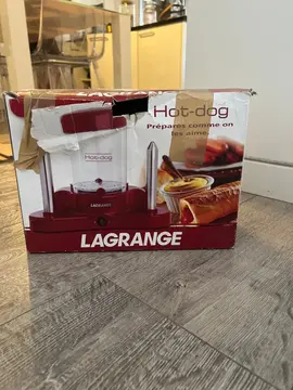 machine hot Dog Lagrange rouge
