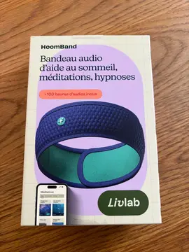 casque bandeau sommeil hoomband