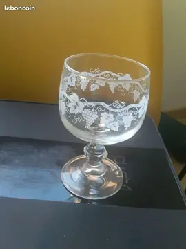lot de 6 verres à vin identique